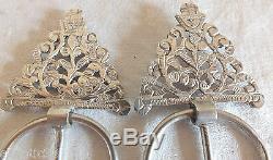 Old Fibula Pair Silver Solid Fibula