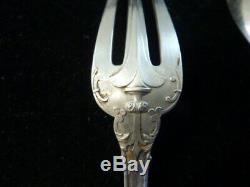 Old Fork Spoon Covered In Silver Puiforcat Spearhead