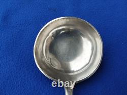 Old GIEL ladle. Silver 800 Swiss 19th century.