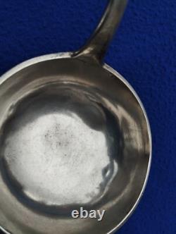 Old GIEL ladle. Silver 800 Swiss 19th century.