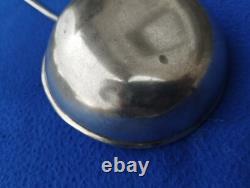 Old GIEL ladle. Silver 800 Swiss 19th century.