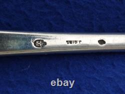 Old GIEL ladle. Silver 800 Swiss 19th century.