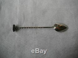 Old Glass Spoon Of Water Or Medicine In Sterling Silver Minerva Title 1