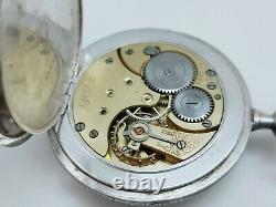 Old Gousset Silver Denied Omega To Review Numbered Old Pocket Watch