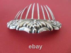 Old Hair Comb, Diadem In Solid Silver (minerva) XIX Th S