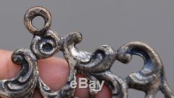 Old Holy Water In Silver 800 Days 19 Th Century Italy Child Jesus