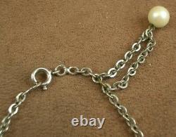 Old Jewellery Pendant Necklace Brelocs Basque Country Silver Massive H. Teguy