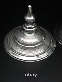 Old Kiddush Wedding Chalice In Solid Silver Austria 19th 211g