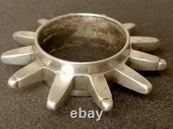 Old Large Berber Bracelet in Solid Silver