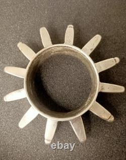 Old Large Berber Bracelet in Solid Silver