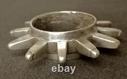 Old Large Berber Bracelet in Solid Silver
