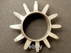 Old Large Berber Bracelet in Solid Silver