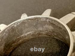 Old Large Berber Bracelet in Solid Silver