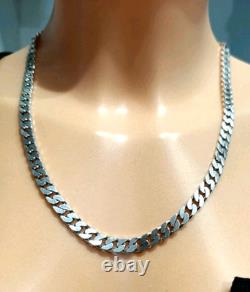 Old Large Solid Silver Chain