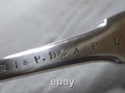 Old Large Solid Silver Spoon Farmers General Hallmarks