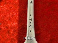 Old Large Spoon for the Fermiers Généraux in Solid Silver