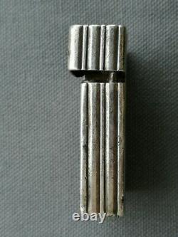 Old Lighter Art Deco Cartier Silver Massive Antique Lighter Silver