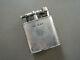 Old Lighter Dunhill Unique Sports Sterling Silver Essence Petrol Lighter Silver