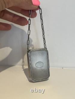 Old Minaudière Purse Jewelry Failed Silver