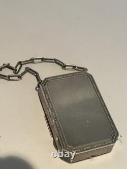 Old Minaudière Purse Jewelry Failed Silver