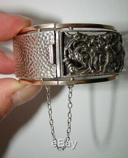 Old Openwork Strap Silver Renaissance Xixth