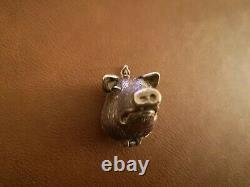 Old Pill Box Zoomorphe Vintage Cochon / Tbe Very Rare