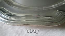 Old Plate / Silver Plate Massif Silver Model With Minerve Net 676 Gr