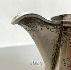 Old Pot Milk Creamer Russian Silver 84 Dated 1899 Silver Creamer Russian