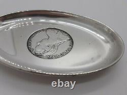 Old Pouch Oval Silver Massive Mint Thérèse D'autriche 1780 Silver