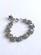 Old Regional Jewel Solid Silver Bracelet With 11 Stars From Digne St Vincent