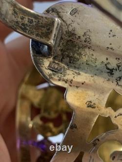 Old Russian niello silver cup, Moscow