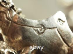 Old Salt Cellar Antique Solid Silver Cherub Salt Cellar