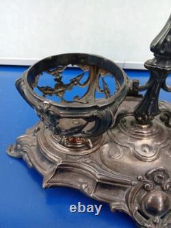 Old Servant Oil and Vinegar in Solid Silver Minerva Stamp 204 Grams