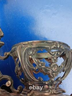 Old Servant Oil and Vinegar in Solid Silver Minerva Stamp 204 Grams