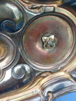 Old Servant Oil and Vinegar in Solid Silver Minerva Stamp 204 Grams