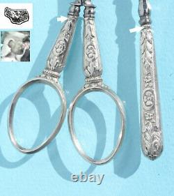 Old Sewing Requirement Argent Scissors Sewing Silver Punch To Sew Box