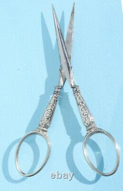 Old Sewing Requirement Argent Scissors Sewing Silver Punch To Sew Box