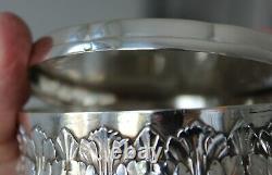 Old Silver Box Minerve Decor Foliage Monogram 120g