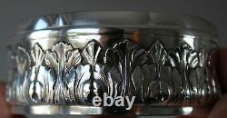 Old Silver Box Minerve Decor Foliage Monogram 120g