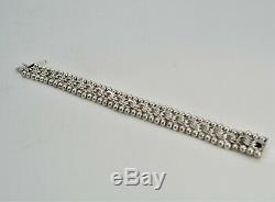 Old Silver Bracelet 835 Weevils