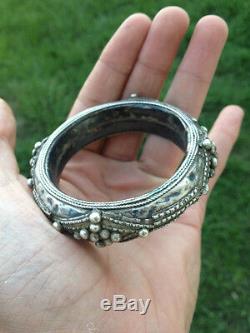 Old Silver Bracelet Yemen