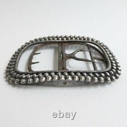 Old Silver Buckle 75 MM Late 18th / Early 19th Century