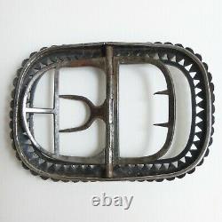 Old Silver Buckle 75 MM Late 18th / Early 19th Century