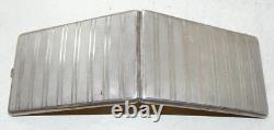 Old Silver Cigarette Case Minerve 152g