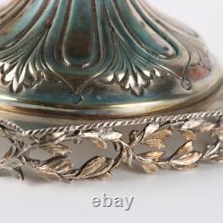 Old Silver Glass Cup Decorations France 19th Century Original