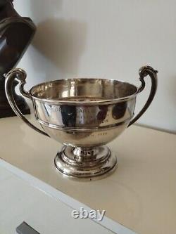 Old Silver Silver Cup/trophy Silver For Monte-carlo Golf Club In 1926