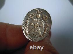 Old Silver Stamp Seal Coat -18e Century