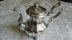 Old Silver Teapot Pourer Massive Silver Tea Pot