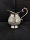 Old Small Pitcher In Solid Silver, Persian, Iran, Ottoman, Punched, 152 G