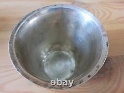 Old Small Silver Cup with Rooster Mark